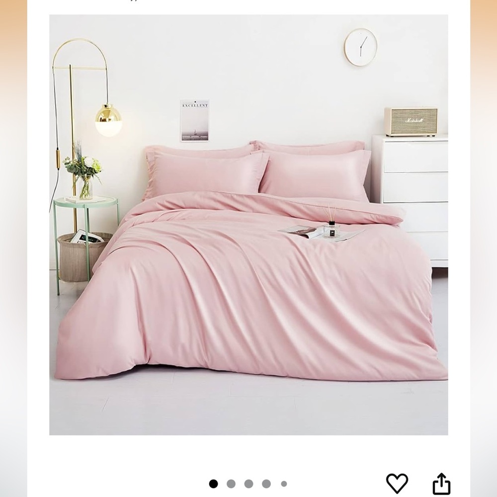 Pink Pillow Shams